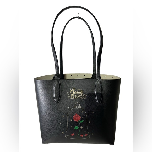 kate spade Handbags - Kate Spade ♠️| Disney X New York Beauty And The Beast Small Reversible T…